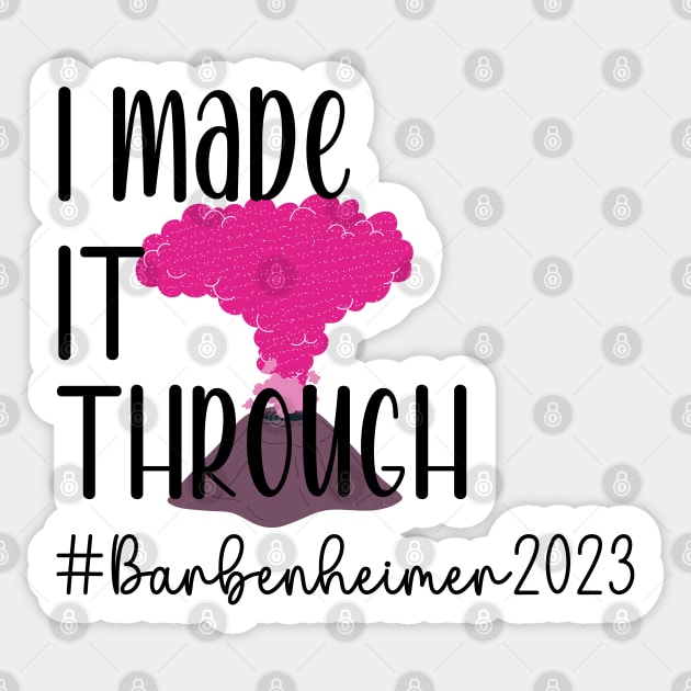 #Barbenheimer-2023 Sticker by ARTSYVIBES111